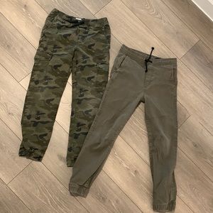 Boys Twill Joggers